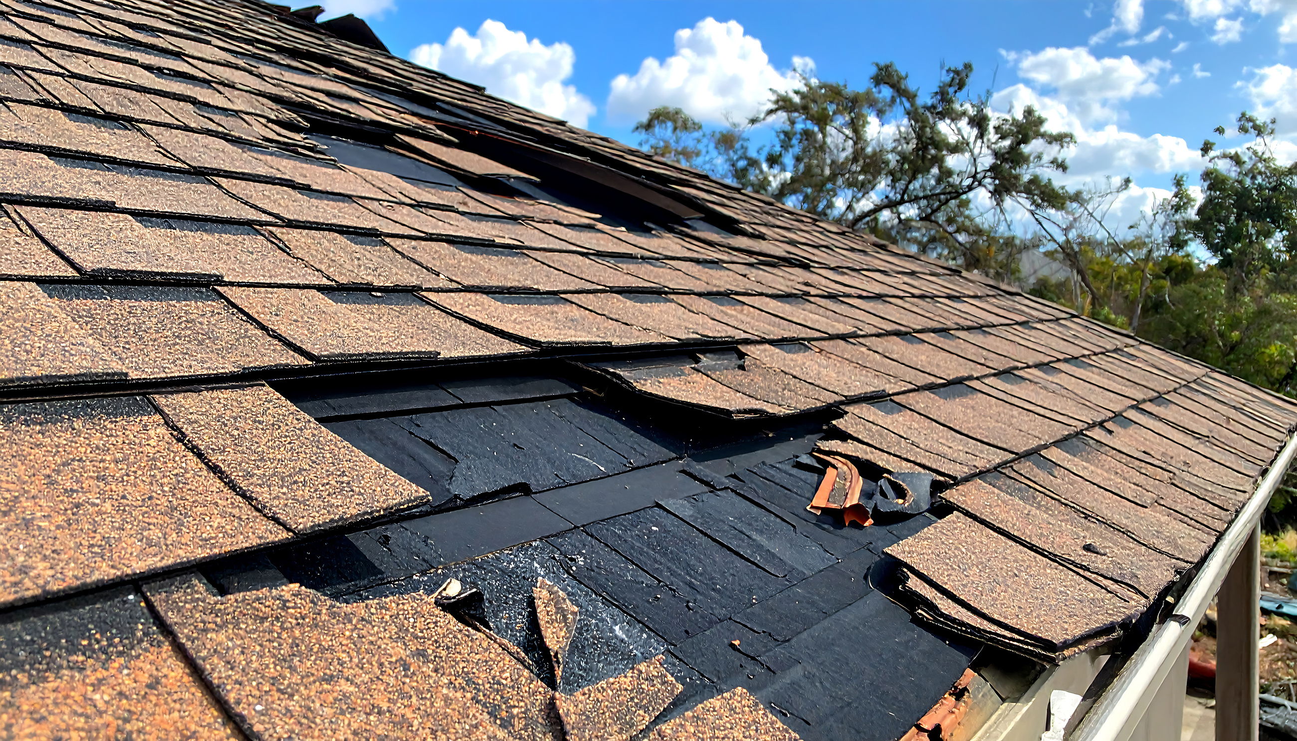 台風の後の屋根被害が語る自然災害の恐ろしさと修復の必要性を伝える